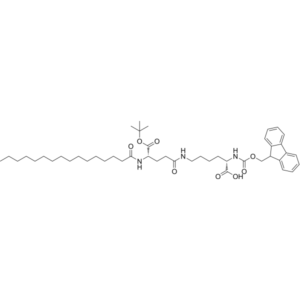 Fmoc-Lys(Pal-Glu-OtBu)-OH 1491158-62-3